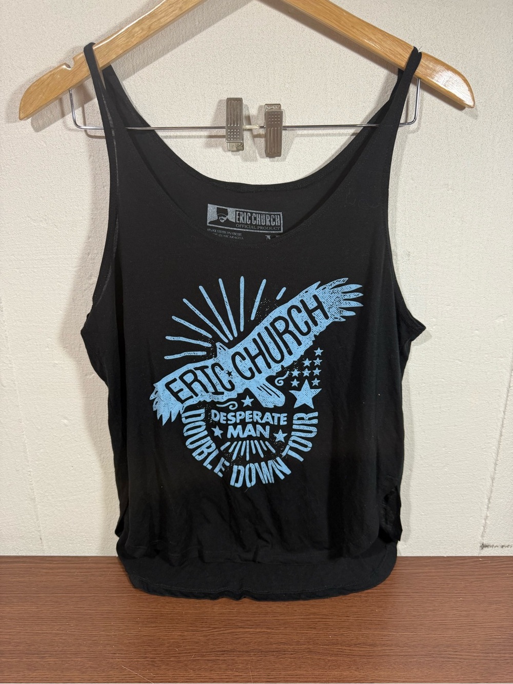 Eric Church Desperate Man Double Down Tour Tank